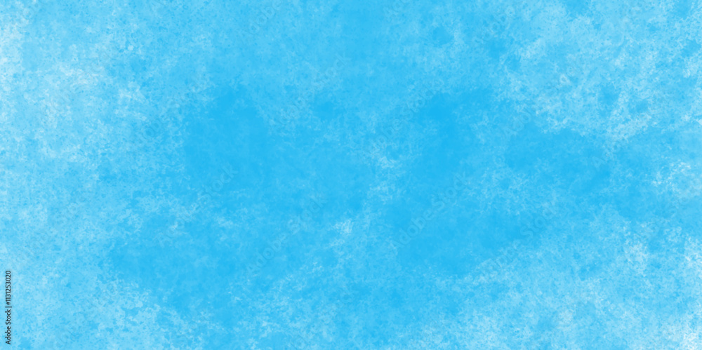 Obraz premium Bright cyan watercolor textured effect elegant light blue background with soft texture and high-definition design with color, blue watercolor stroke paint brush ink pastel on grungy background.
