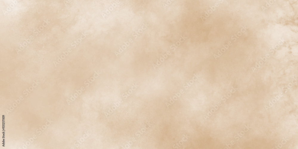 Obraz premium Soft luxury light and bright brown watercolor dreamy abstract texture with colors wet effect hand drawn aquarelle background, watercolor paper textured illustration for grunge design with copy space.
