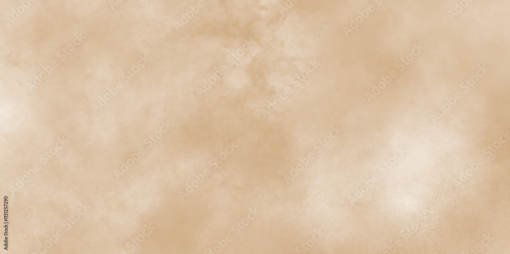 Obraz premium Soft luxury light and bright brown watercolor dreamy abstract texture with colors wet effect hand drawn aquarelle background, watercolor paper textured illustration for grunge design with copy space.
