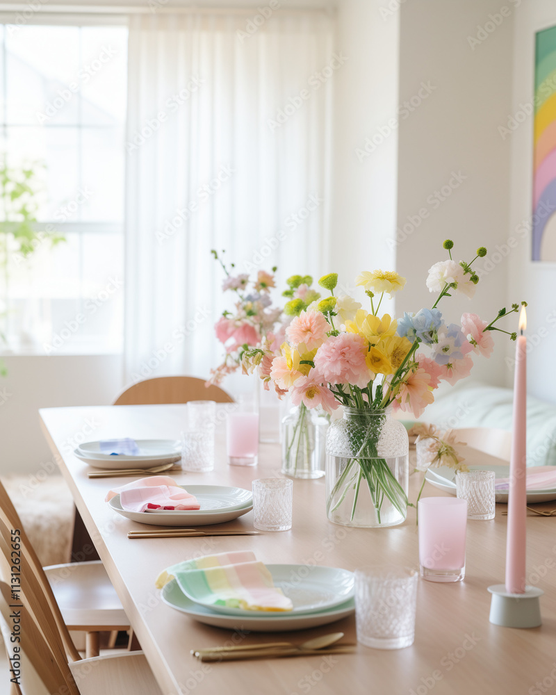 Fototapeta premium wedding table setting