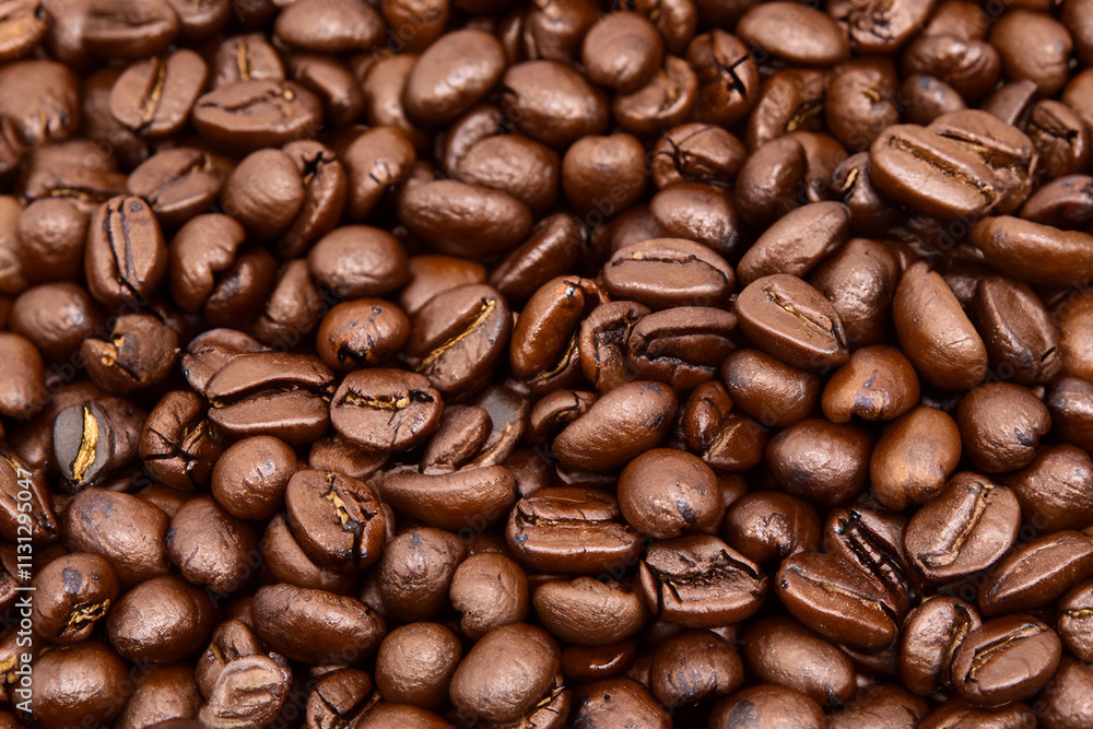 Obraz premium Generated image Coffee beans