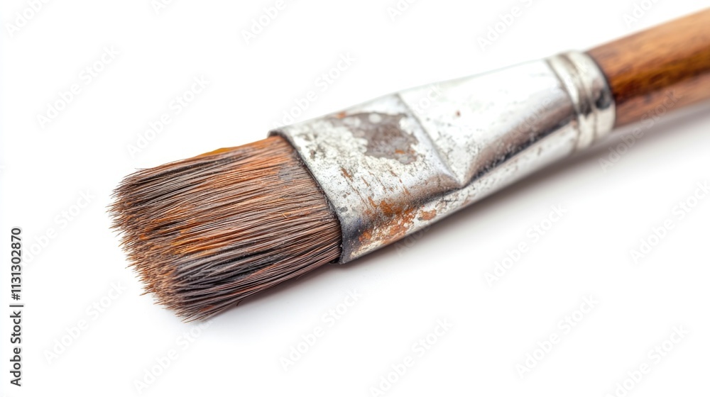 Fototapeta premium Paint brush close up