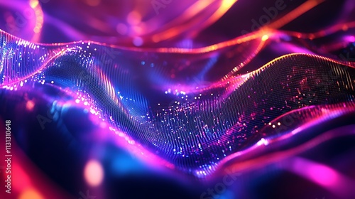 Cyber technology illustration. 3d rendering