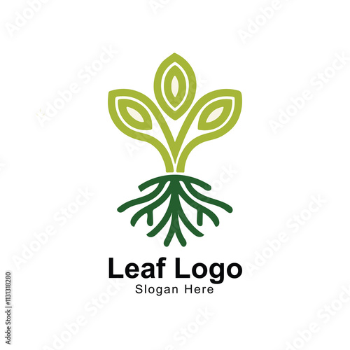 leaf logo design