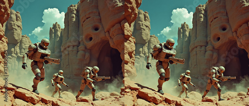 3D SBS Side By Side Stereoscopic image