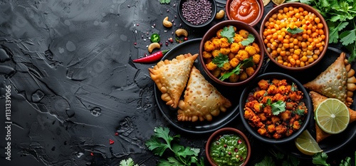 Wallpaper Mural Delicious Plate of Food on a Dining Table Torontodigital.ca