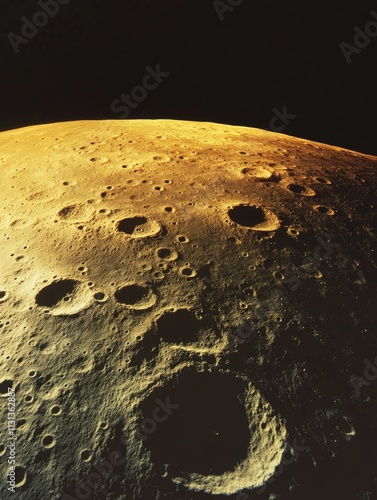 Moon's Surface View photo