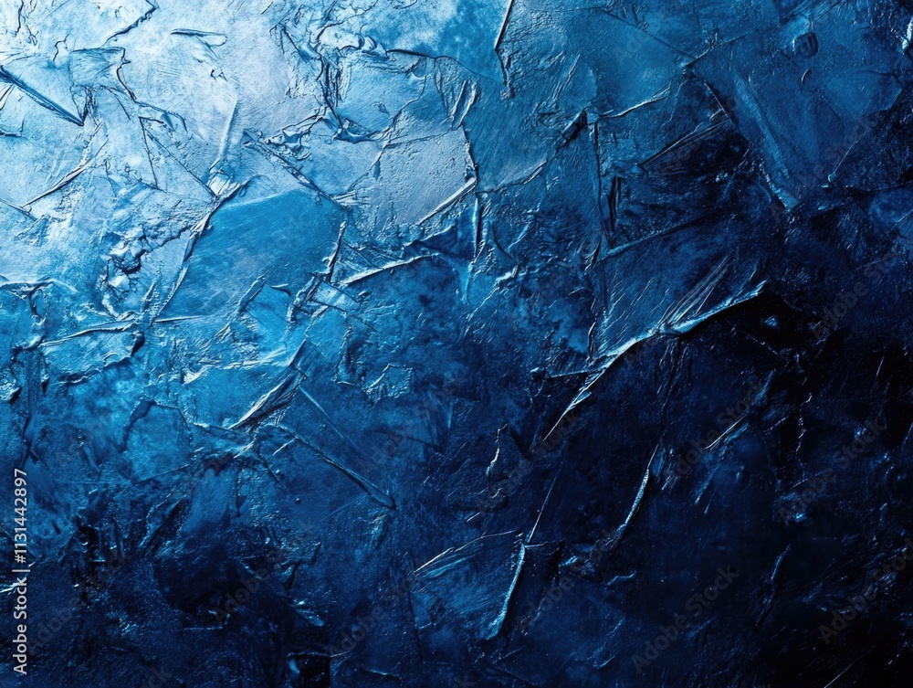 Obraz premium Close-up blue paint