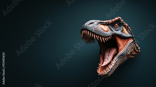 Dinosaur Head Sculpture photo