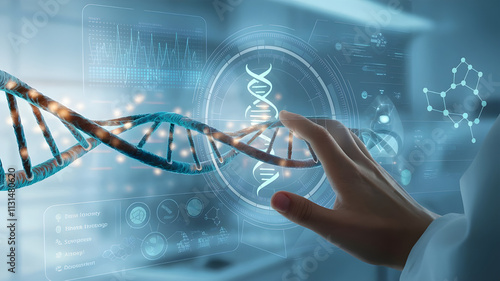 Revolutionary AI-Powered DNA Molecule Editing and Chromosome Genetics Analysis by Doctors in Biotechnology and Medical Science Research