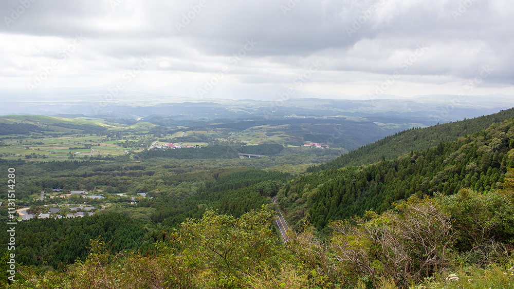 Fototapeta premium Japanese Countryside