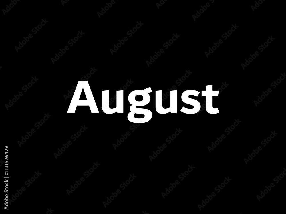 Obraz premium August