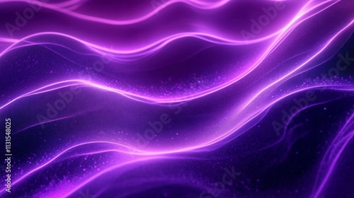 Wallpaper Mural Abstract waves shape glowing in ultraviolet spectrum. Background for banner, backdrop or texture for 3D mapping Torontodigital.ca
