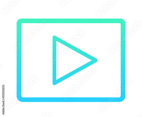 Free Download 緑色のグラデーション｜動画アイコン	 - GFXLoad