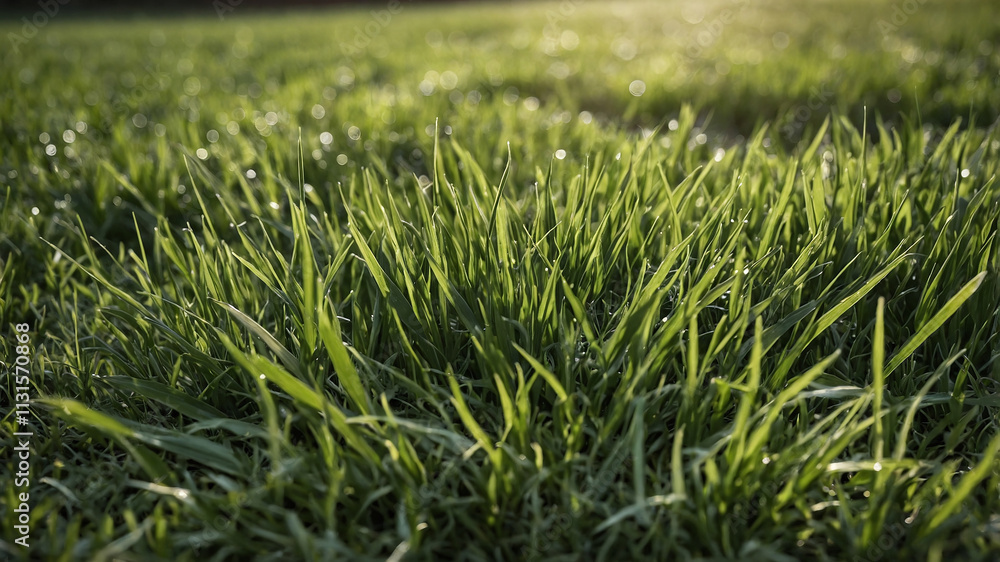 Obraz premium green grass background