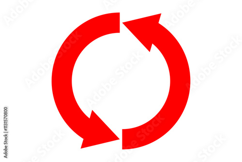 circular arrow