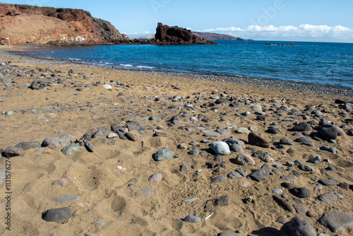 Playa de El Burrero en Gran Canaria, Islas Canarias. photo