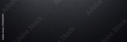 Wallpaper Mural Close up of a black leather texture with textured surface and sleek finish, modern, black, luxurious Torontodigital.ca