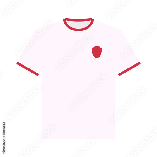 Indonesia National Football Team Jersey Vector Illustration. Timnas Indonesia photo