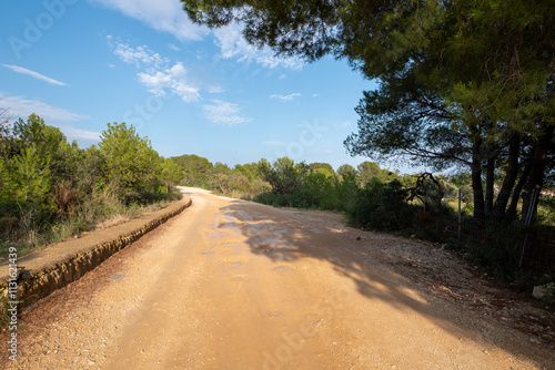 Camí de Ribamar im Naturpark Serra d'Irta bei Alcossebre, Provinz Castellón, Autonome Gemeinschaft Valencia, Spanien photo