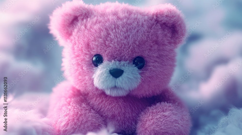 Obraz premium Pink Teddy Bear