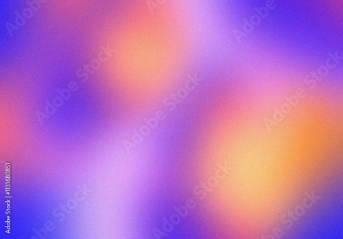 Gradient Radiant Fusion: A Dance of Purple and Orange