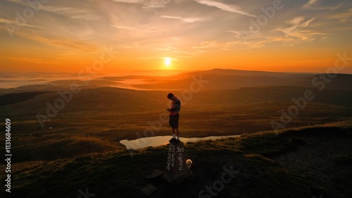 Fan Fawr Sunrise, Wales