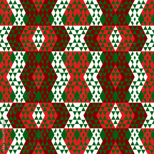 Christmas theme paper pattern for wrapping gifts and pattern for handkerchiefs