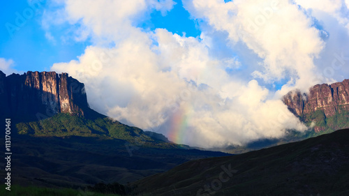 landscape with clouds