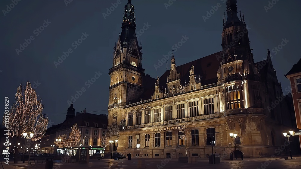 Fototapeta premium City Hall in Wroclaw