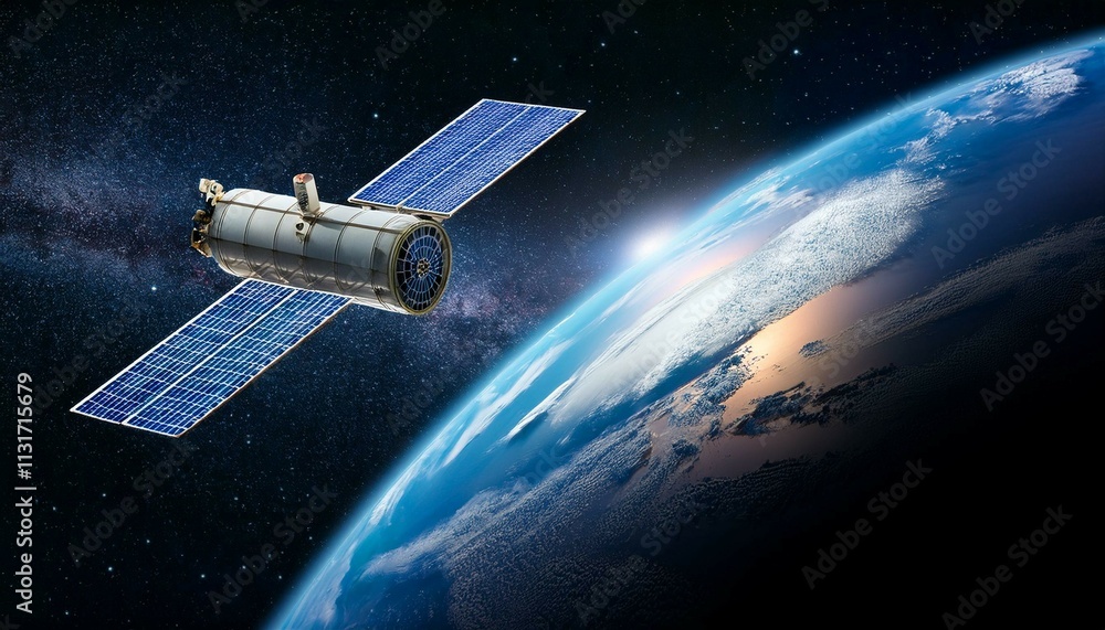 Obraz premium satellite in space