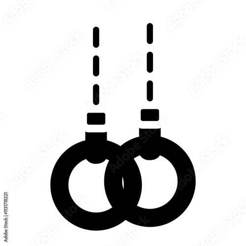 gymnastics Solid icon