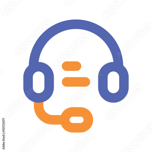 A pixel art image depicting a headset and phone handset symbolizing customer support.