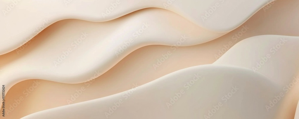 Obraz premium Clean, minimal beige background, subtle texture,