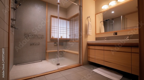 Wallpaper Mural Cozy Contemporary Bathroom Renovation Torontodigital.ca