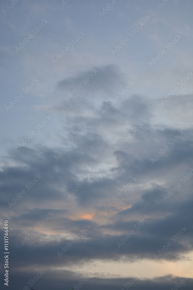 Obraz premium Clouds formation at sky