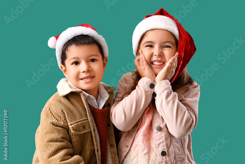 Cute little children in San...