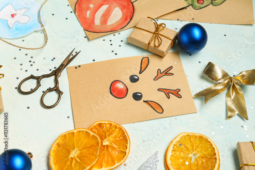 Composition with beautiful ...