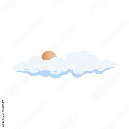 sun and clouds