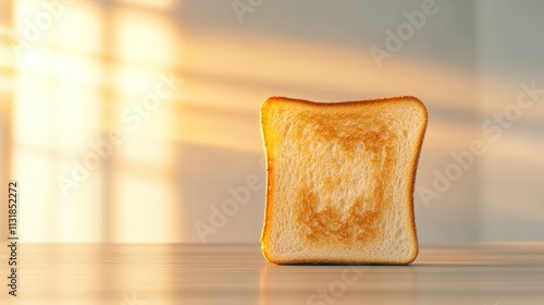 Assorted Toast Element Set on White Background - Breakfast and Brunch Food Collection for Graphic Design and Menu Decoration photo