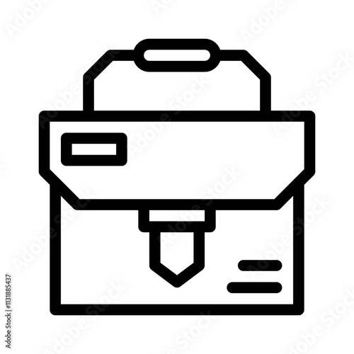 briefcase line icon