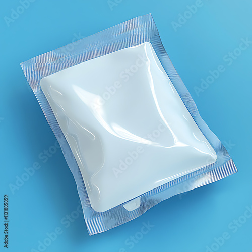 resealable pack of wet wipes designed for convenience and hygiene. clear packaging showcases wipes inside, ideal for on go use and easy access photo