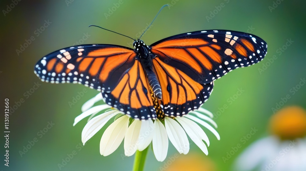 Fototapeta premium Monarch Butterfly on a Flower