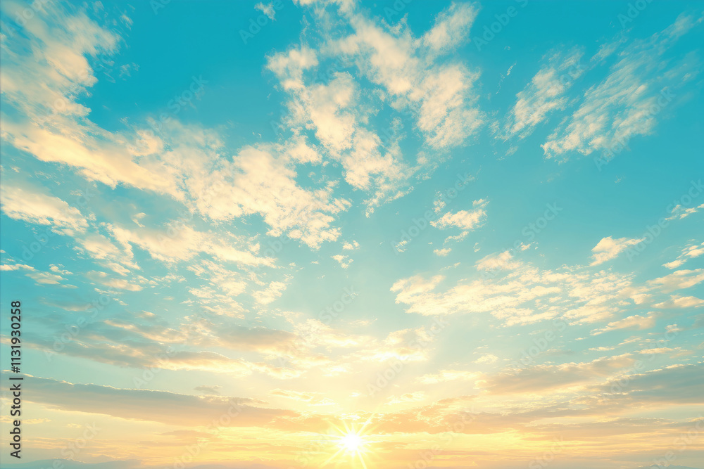 Obraz premium Sunrise Sky