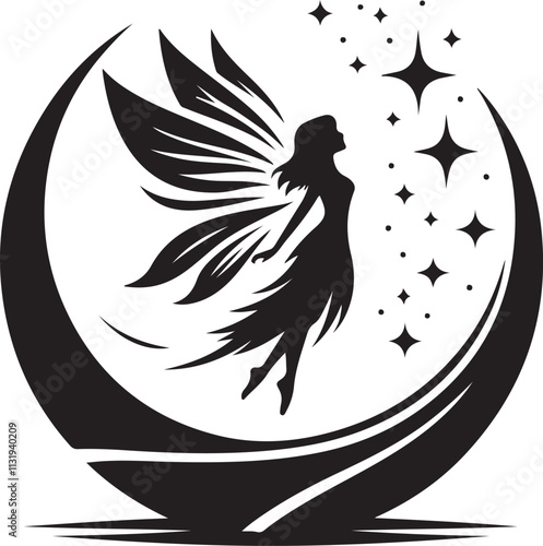 Beautiful Fairy Silhouette