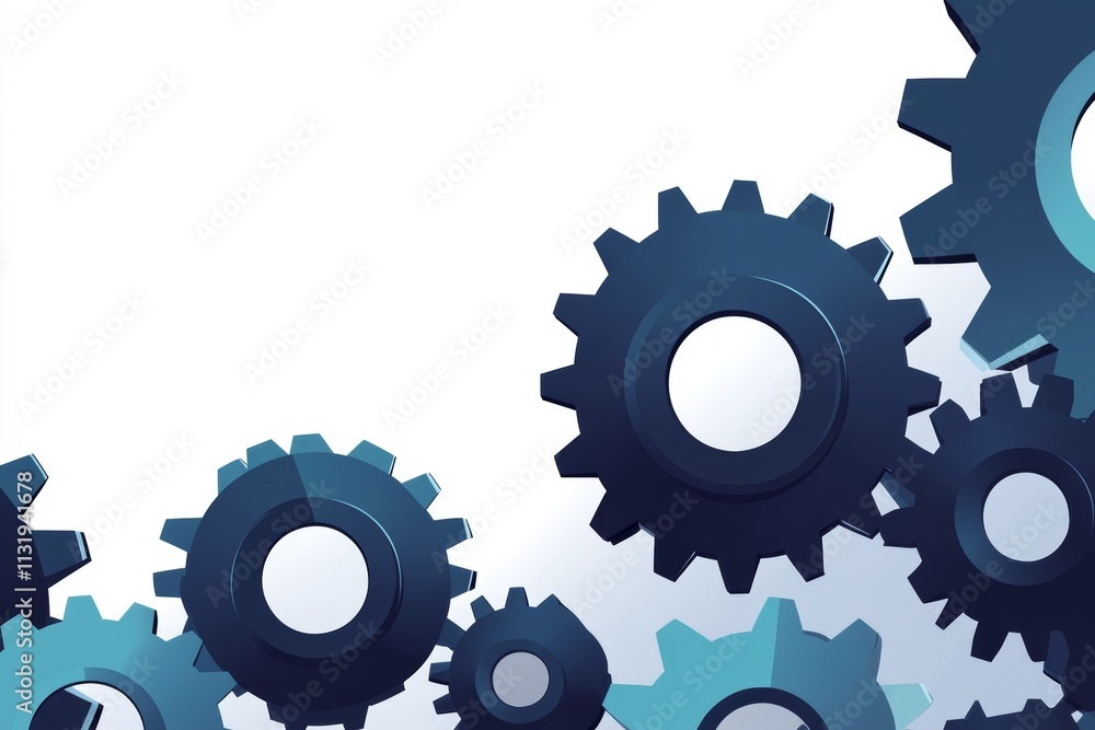 Obraz premium gears and cogs