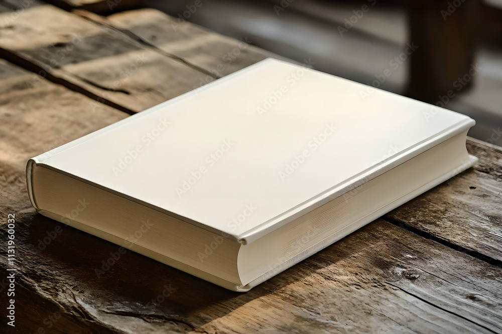 Fototapeta premium blank book mockup, blank Mock up for a book,