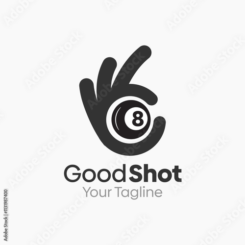 Good Shot Logo Design Template. Good for Business, Agency, Community and Organization. 