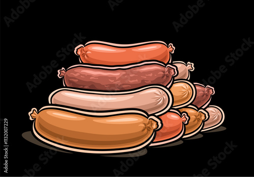 Vector logo for Fresh Sausages