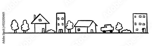 ペンで描いた風街ライン